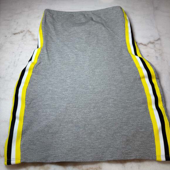 Urban Outfitters Dresses & Skirts - Urban Outfitters Gray Strapless Tube Dress Stripes Size M